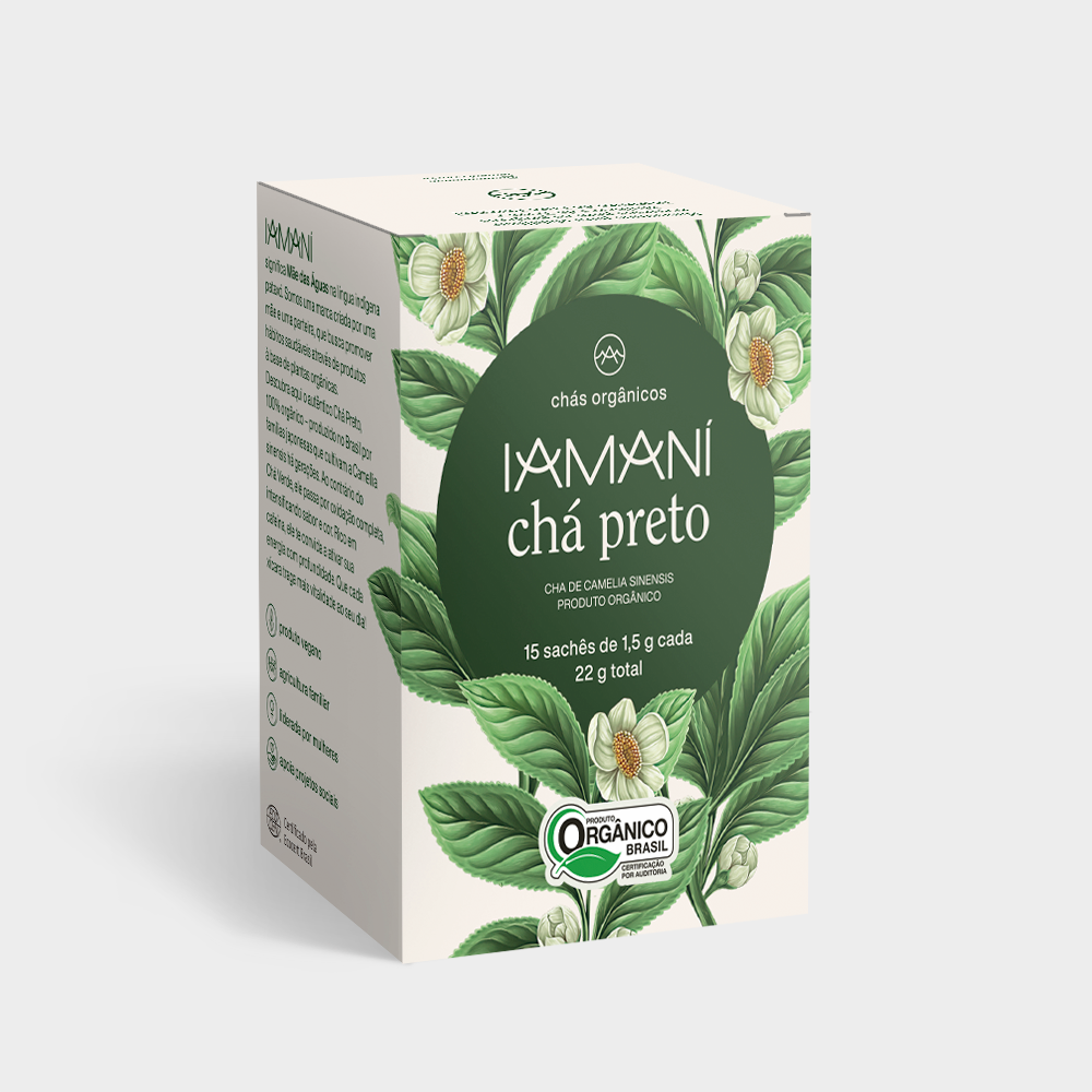 Chá Preto Orgânico - 15 sachês