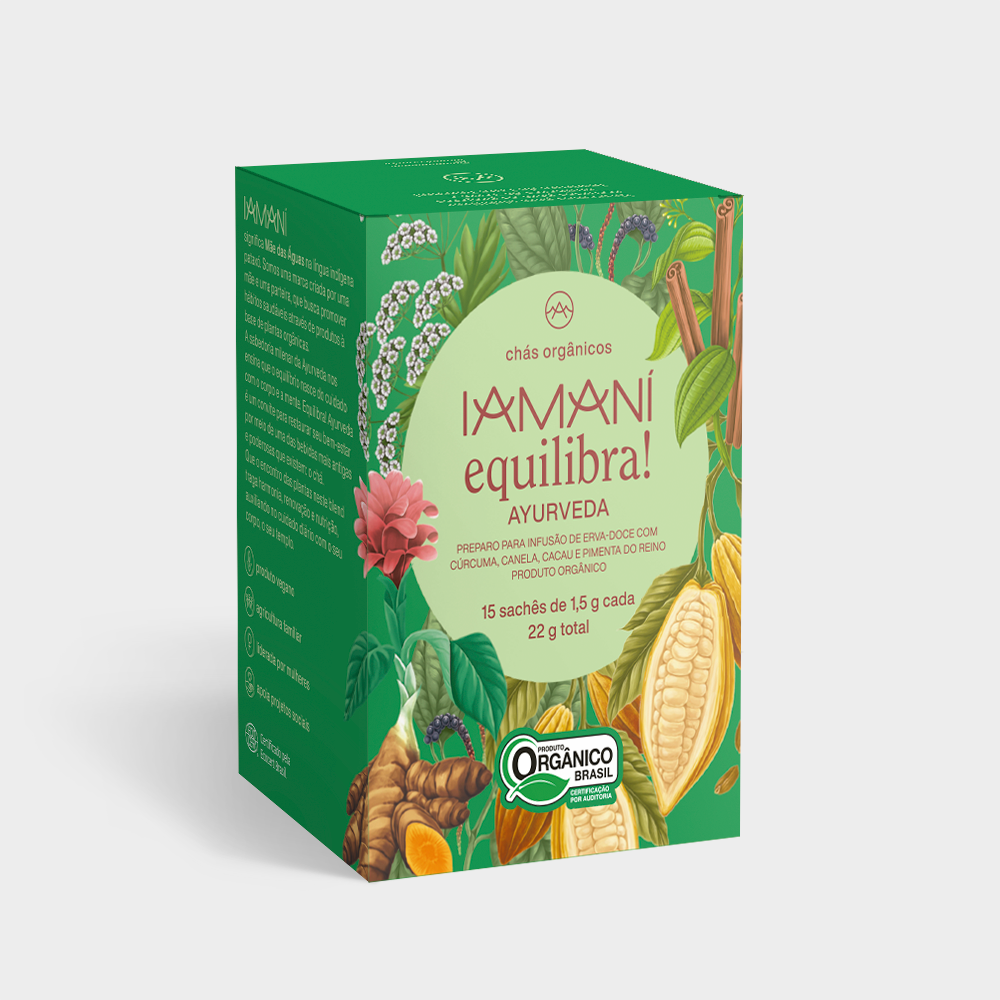 Chá Orgânico Super Detox / Equilibra! - 15 sachês