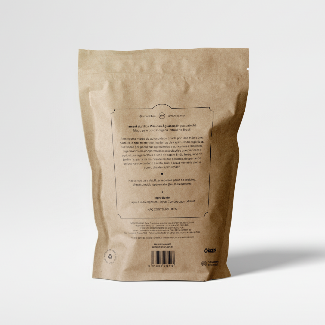 Chá de Capim-limão Orgânico - 40g