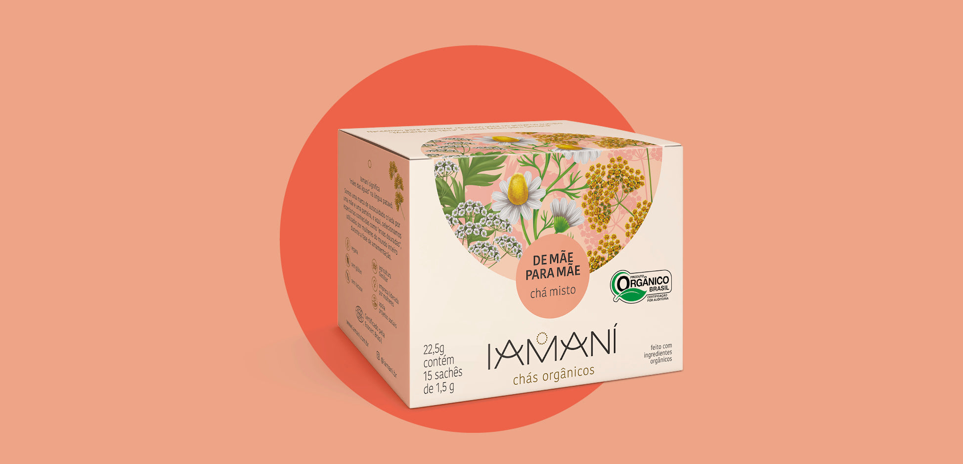 O primeiro chá funcional orgânico para amamentação!