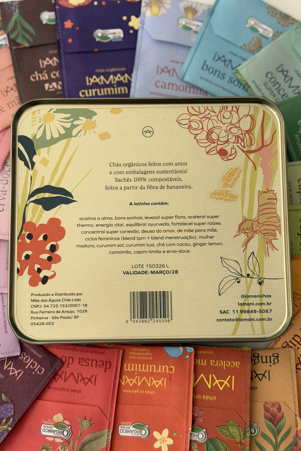 Latinha Artistas Brasileiras