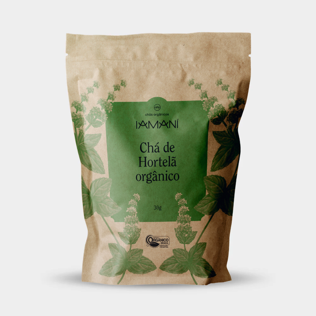 Chá de Hortelã Orgânica - 30g