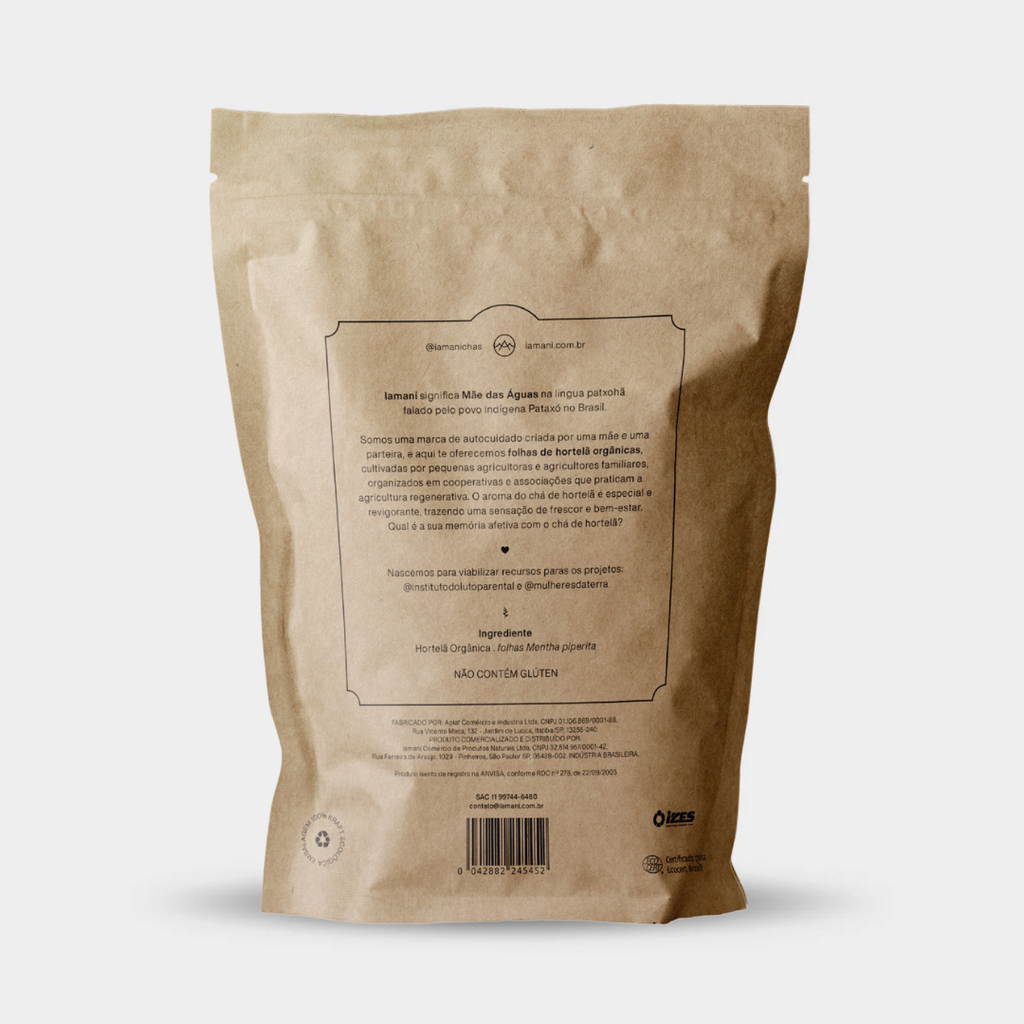 Chá de Hortelã Orgânica - 30g