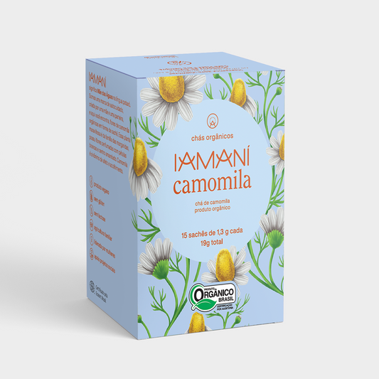 Chá Orgânico Camomila - 15 sachês