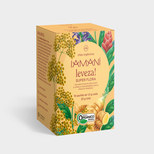 Chá Orgânico Boa Digestão / Leveza! - 15 sachês