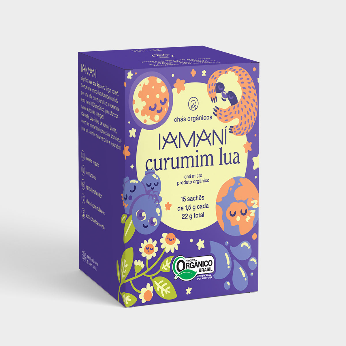Chá Orgânico Curumim Lua - 15 sachês – Iamaní Chás Funcionais Orgânicos