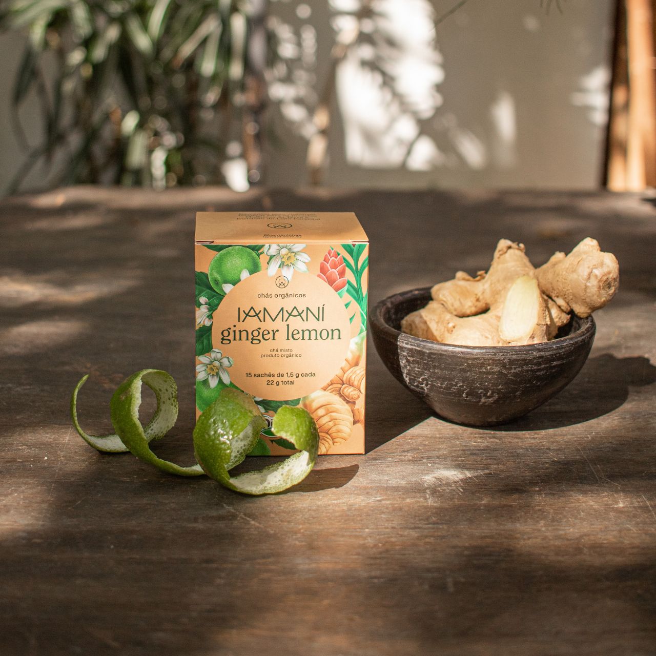 Chá Orgânico Ginger-Lemon - 15 sachês