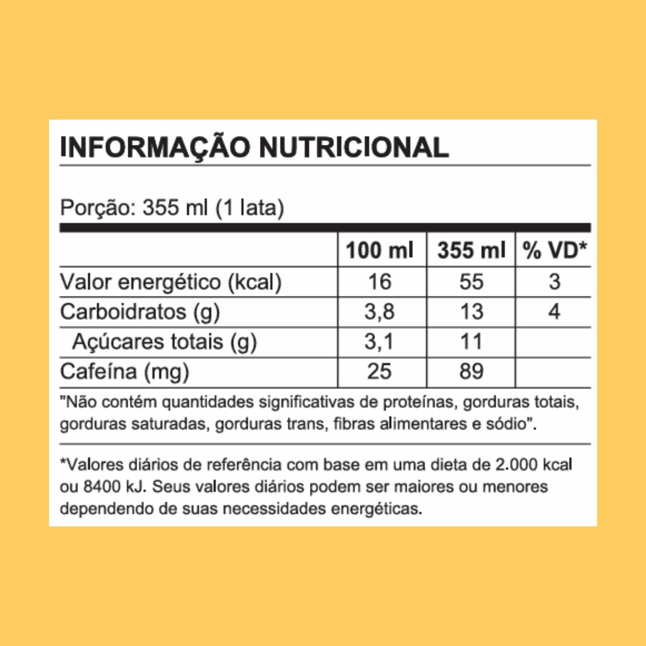 Chá Gaseificado Energia Vital PACK 6 Un.