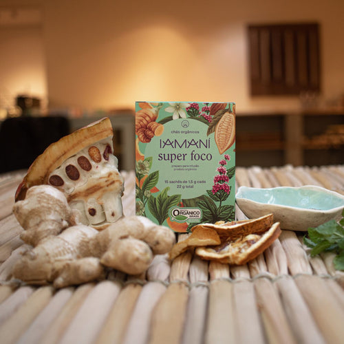 Chá Orgânico Super Foco / Concentra! - 15 sachês