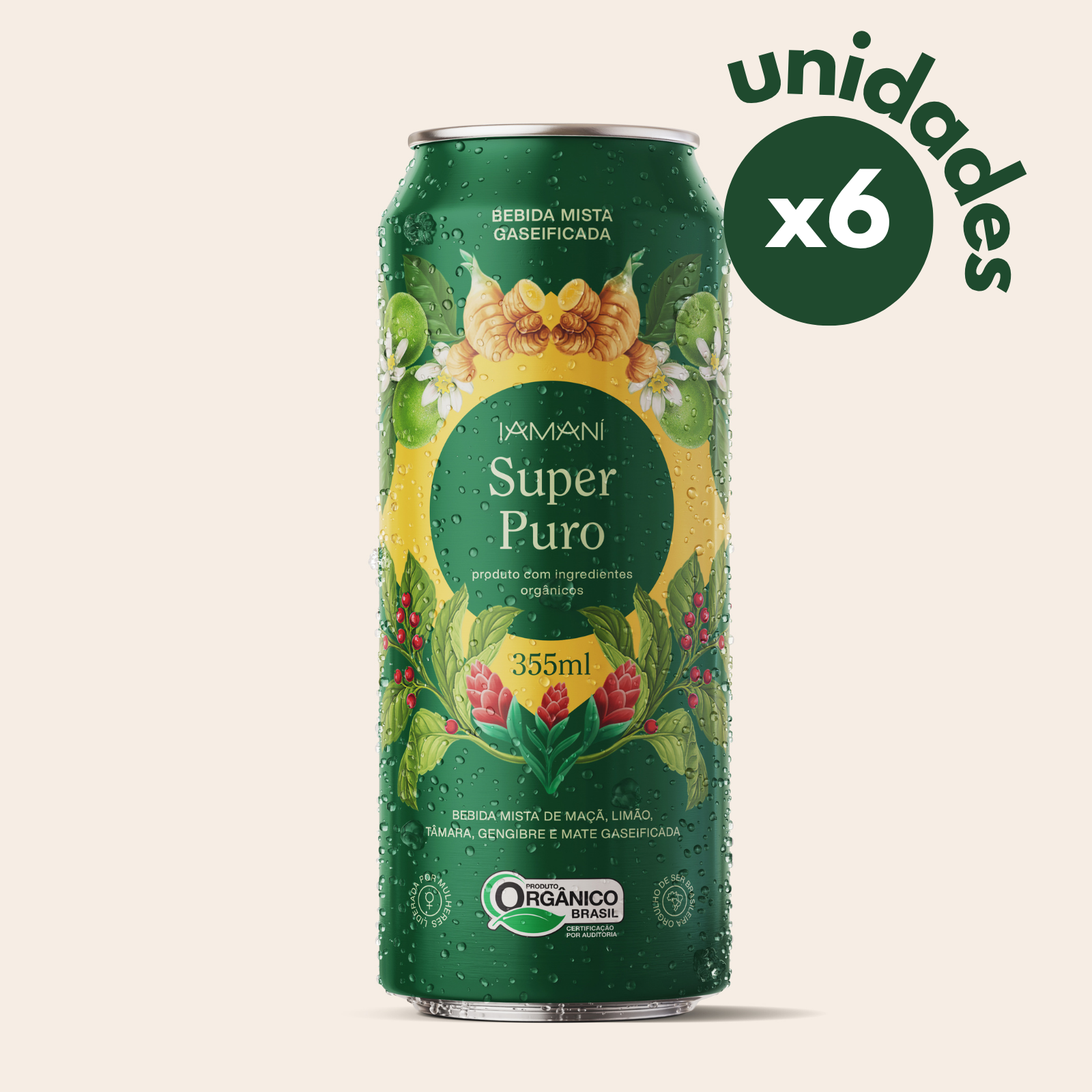 Chá Gelado Super Puro / Super Detox PACK 6 Un.
